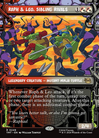 Raph & Leo, Sibling Rivals // Teenage Mutant Ninja Turtles // TMT 249