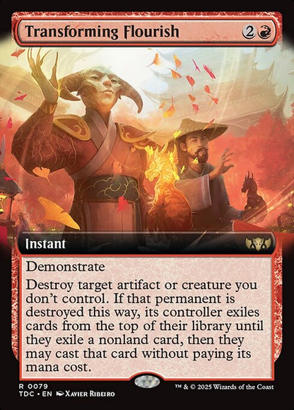 Transforming Flourish // Tarkir: Dragonstorm Commander // TDC 79