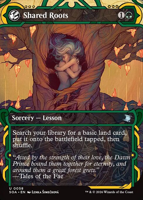 Shared Roots // Secrets of Strixhaven Mystical Archive // SOA 58