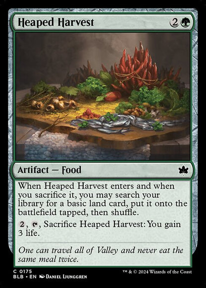 Heaped Harvest // Bloomburrow // BLB 175