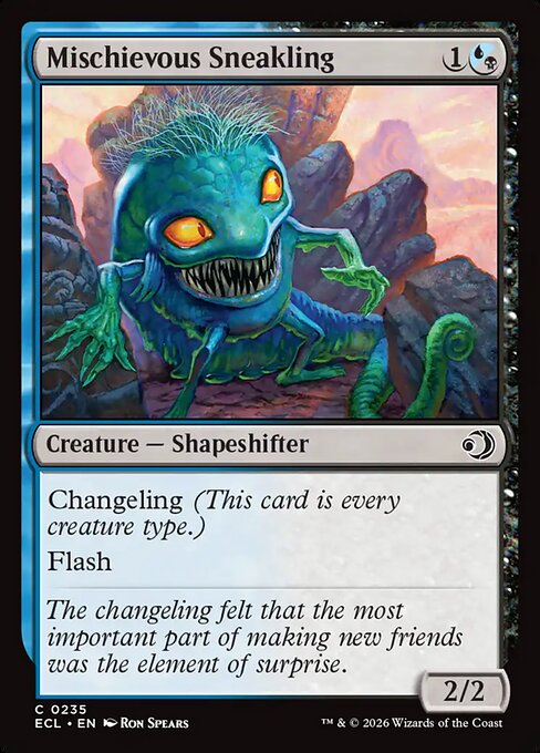 Mischievous Sneakling // Lorwyn Eclipsed // ECL 235