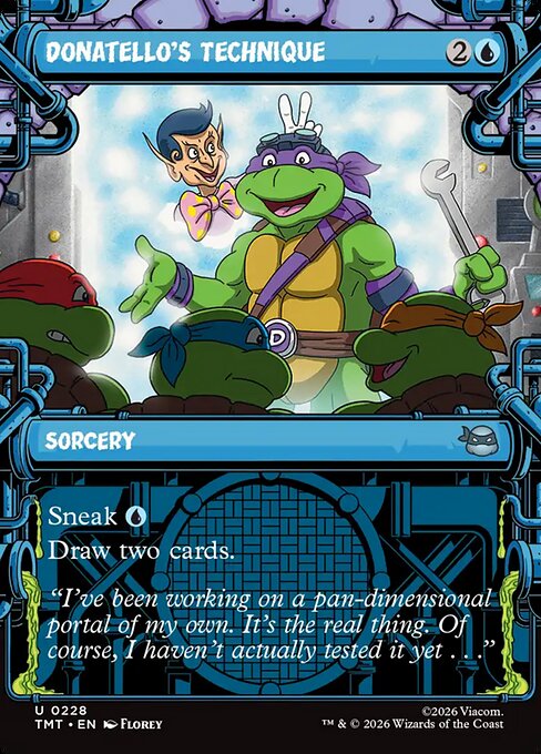 Donatello's Technique // MTG // TMT 228