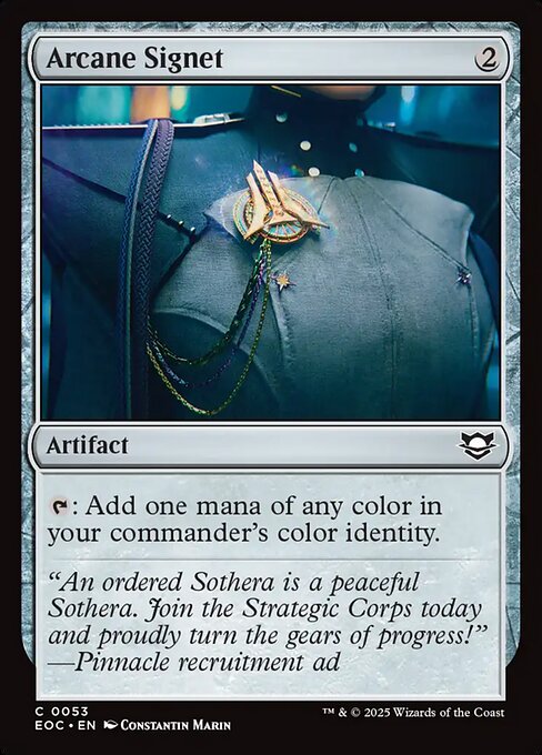 Arcane Signet // Edge of Eternities Commander // EOC 53