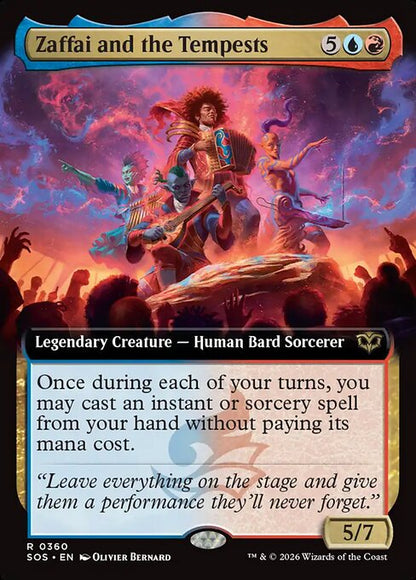 Zaffai and the Tempests // Secrets of Strixhaven // SOS 360