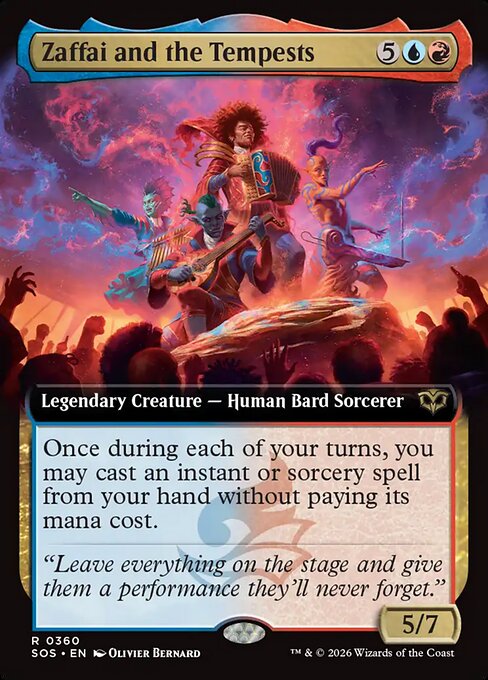 Zaffai and the Tempests // Secrets of Strixhaven // SOS 360