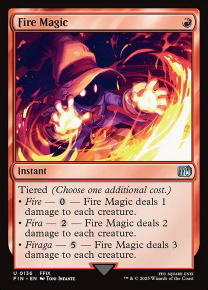Fire Magic // Final Fantasy // FIN 136