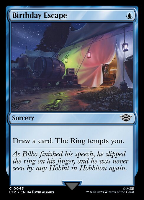 Birthday Escape // The Lord of the Rings: Tales of Middle-earth // LTR 43