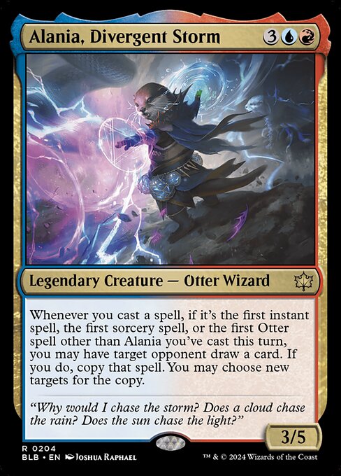 Alania, Divergent Storm // Bloomburrow // BLB 204