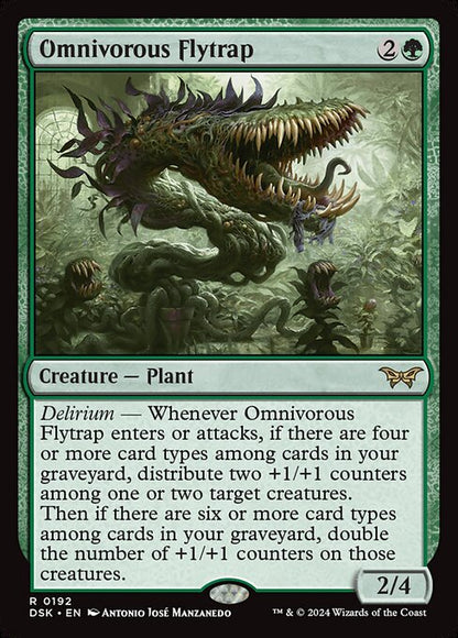 Omnivorous Flytrap // Duskmourn: House of Horror // DSK 192