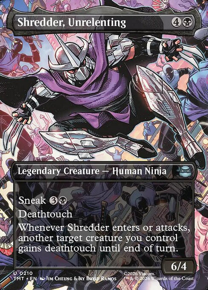 Shredder, Unrelenting // Teenage Mutant Ninja Turtles // TMT 210