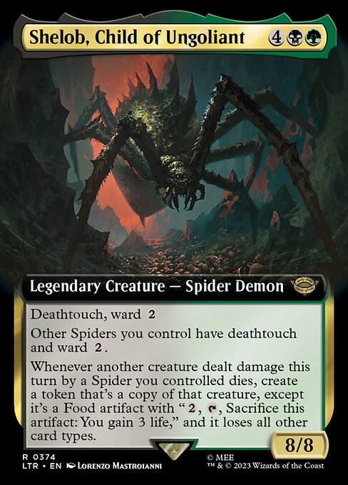 Shelob, Child of Ungoliant // The Lord of the Rings: Tales of Middle-earth // LTR 374