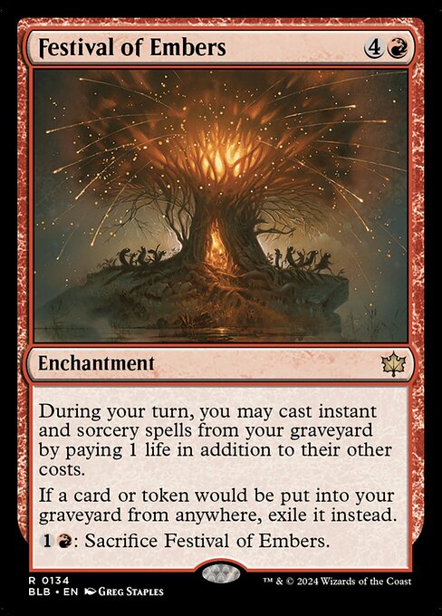Festival of Embers // Bloomburrow // BLB 134