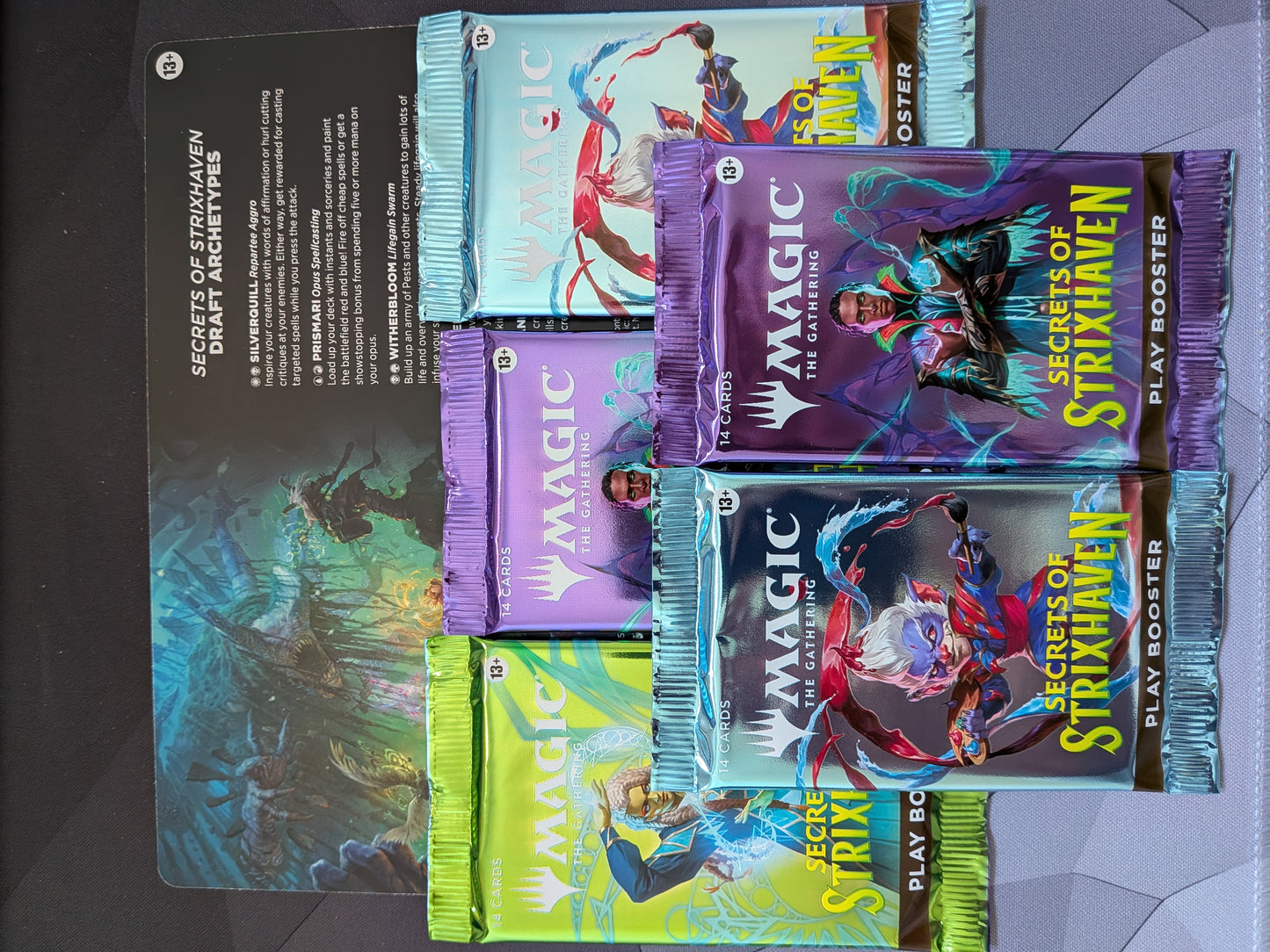 Secrets Of Strixhaven Play Booster Pack x5