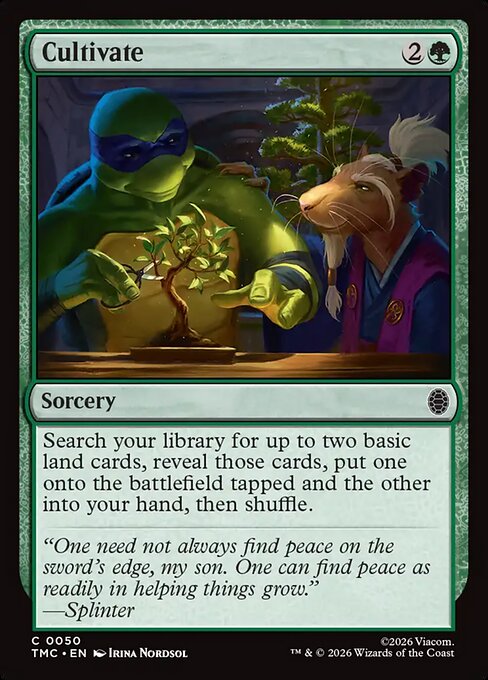Cultivate // Teenage Mutant Ninja Turtles Eternal // TMC 50