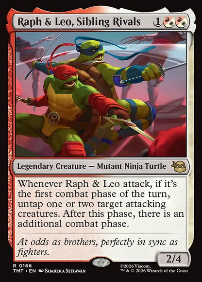 Raph & Leo, Sibling Rivals // Teenage Mutant Ninja Turtles // TMT 166