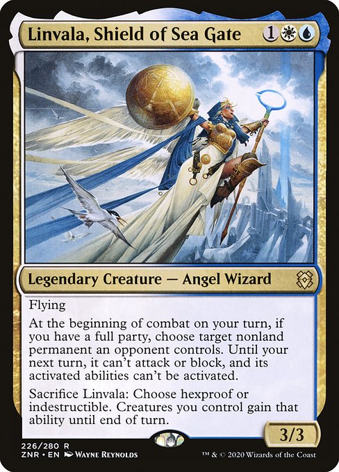 Linvala, Shield of Sea Gate // Zendikar Rising // ZNR 226
