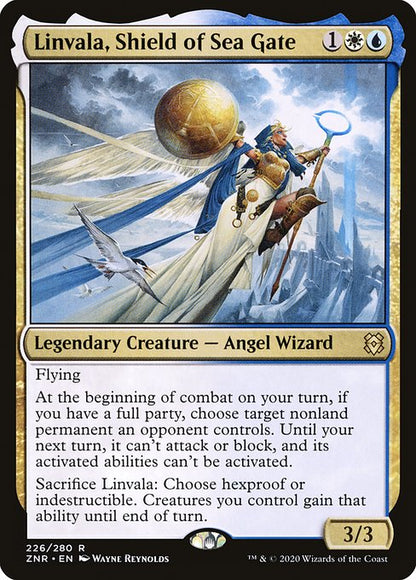 Linvala, Shield of Sea Gate // Zendikar Rising // ZNR 226