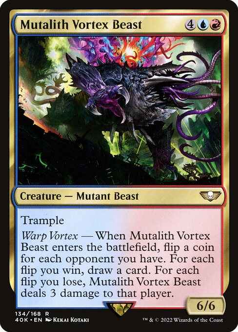 Mutalith Vortex Beast // Warhammer 40,000 Commander // 40K 134