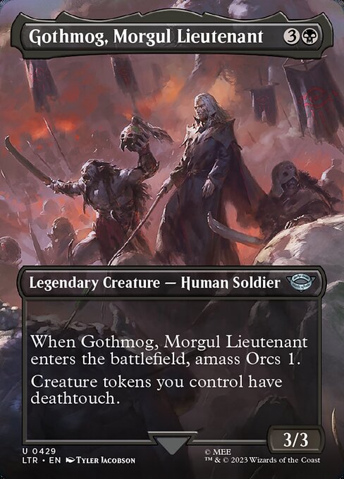 Gothmog, Morgul Lieutenant // The Lord of the Rings: Tales of Middle-earth // LTR 429