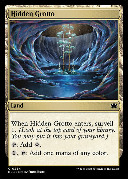 Hidden Grotto // Bloomburrow // BLB 254