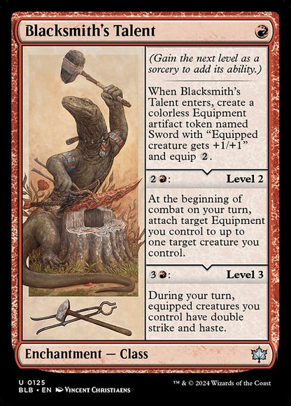 Blacksmith's Talent // Bloomburrow // BLB 125