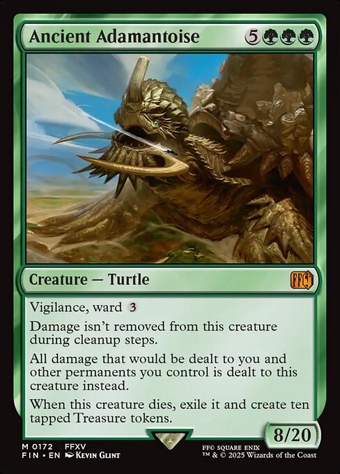 Ancient Adamantoise // Final Fantasy // FIN 172