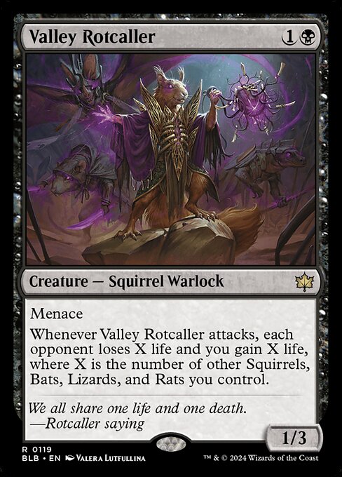 Valley Rotcaller // Bloomburrow // BLB 119