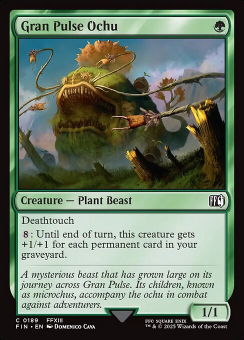 Gran Pulse Ochu // Final Fantasy // FIN 189