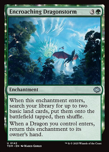 Encroaching Dragonstorm // Tarkir: Dragonstorm // TDM 142