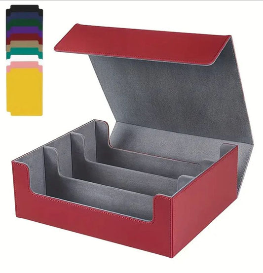 1800 Sleeved Card Storage Box - Red