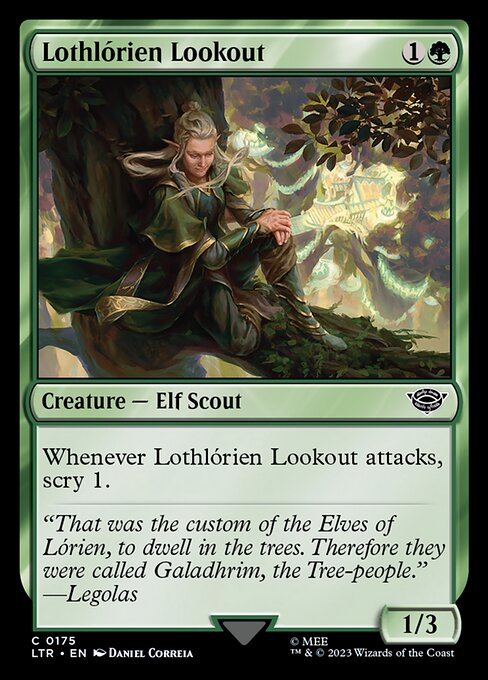 Lothlórien Lookout // The Lord of the Rings: Tales of Middle-earth // LTR 175 Foil