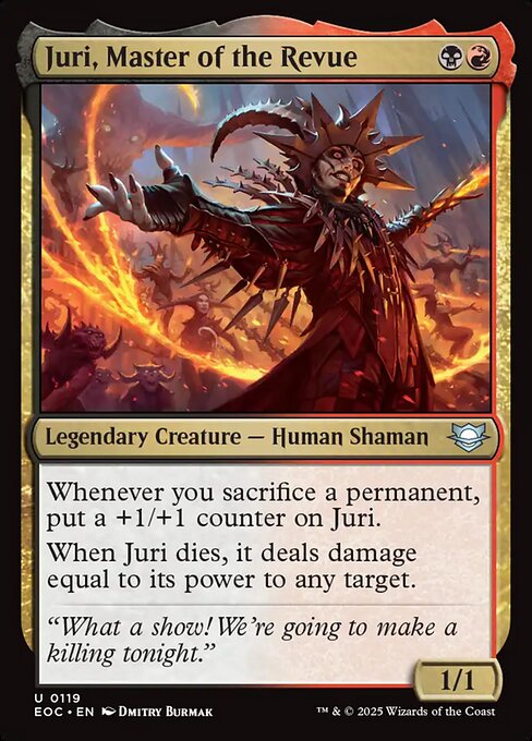 Juri, Master of the Revue // Edge of Eternities Commander // EOC 119