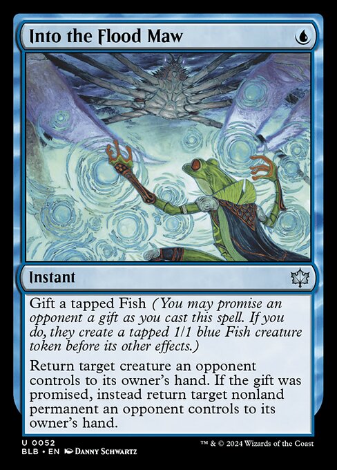 Into the Flood Maw // Bloomburrow // BLB 52