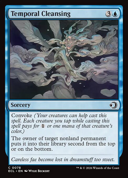Temporal Cleansing // Lorwyn Eclipsed // ECL 78