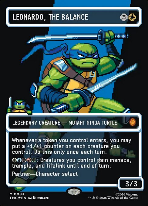 Leonardo, the Balance // Teenage Mutant Ninja Turtles Eternal // TMC 83