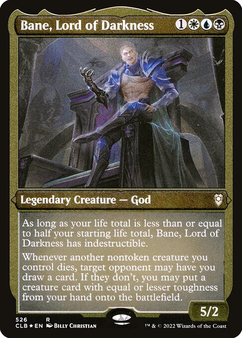 Bane, Lord of Darkness // Commander Legends: Battle for Baldur's Gate // CLB 526