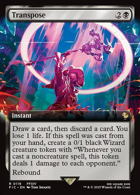 Transpose // Final Fantasy Commander // FIC 119