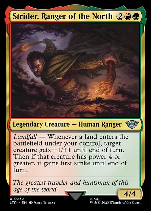 Strider, Ranger of the North // The Lord of the Rings: Tales of Middle-earth // LTR 232