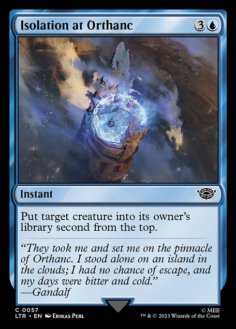 Isolation at Orthanc // The Lord of the Rings: Tales of Middle-earth // LTR 57