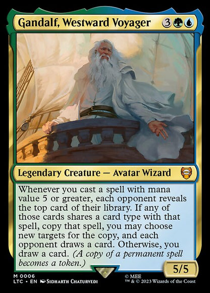 Gandalf, Westward Voyager // Tales of Middle-earth Commander // LTC 6