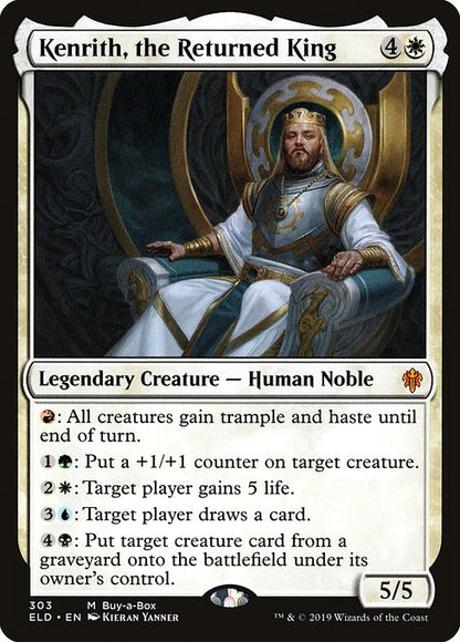 Kenrith, the Returned King // Throne of Eldraine // ELD 303