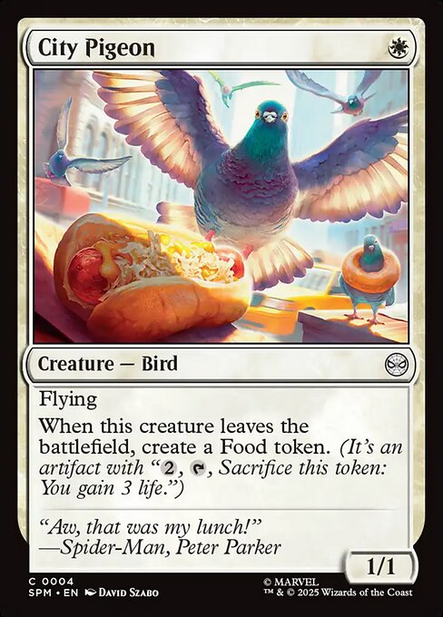 City Pigeon // Marvel's Spider-Man // SPM 4