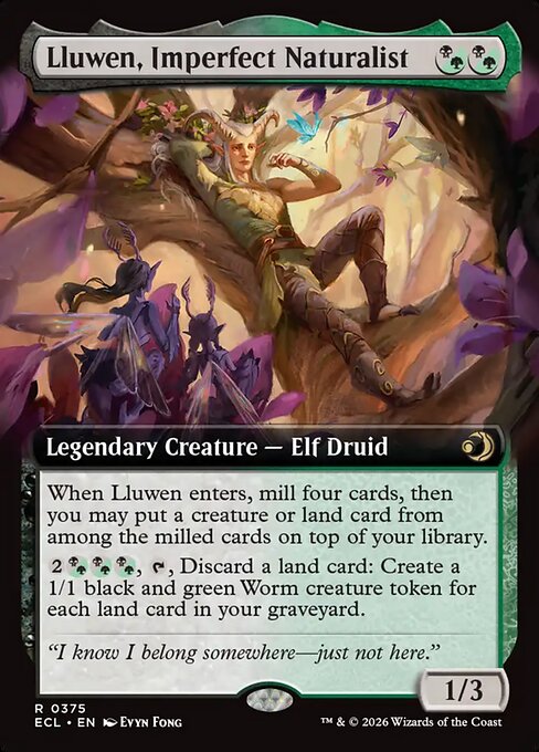 Lluwen, Imperfect Naturalist // Lorwyn Eclipsed // ECL 375