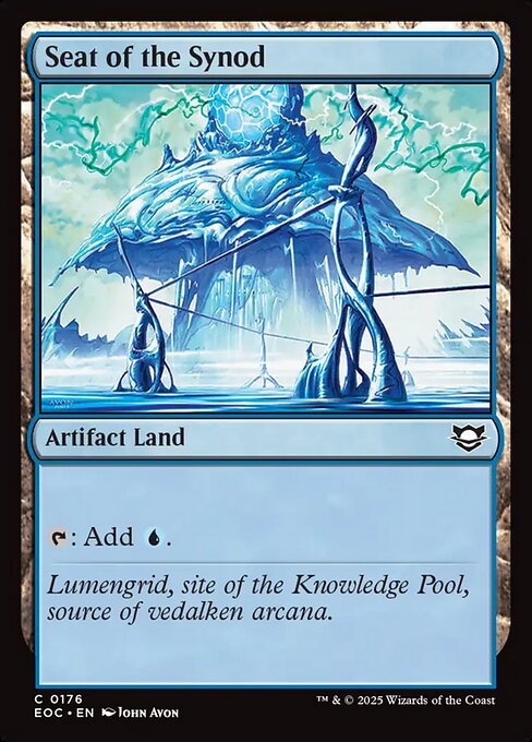 Seat of the Synod // Edge of Eternities Commander // EOC 176