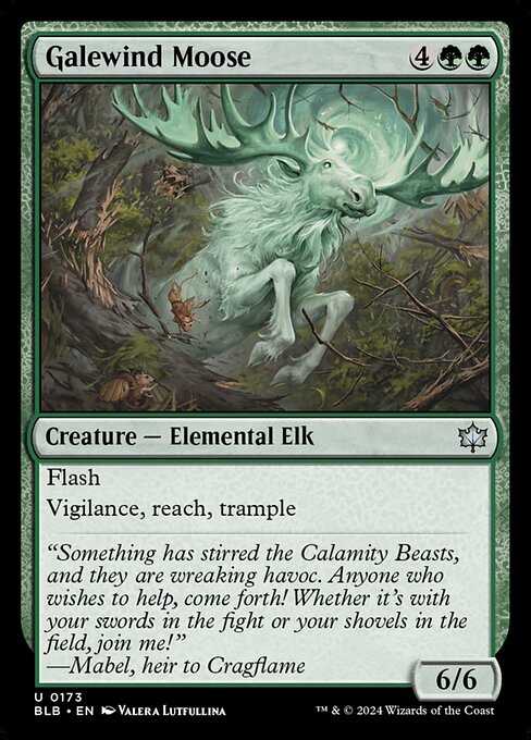Galewind Moose // Bloomburrow // BLB 173