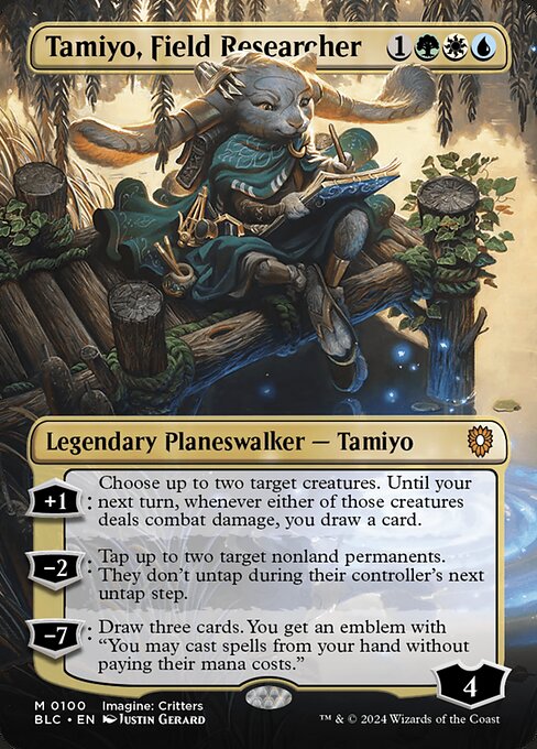 Tamiyo, Field Researcher // Bloomburrow Commander // BLC 100