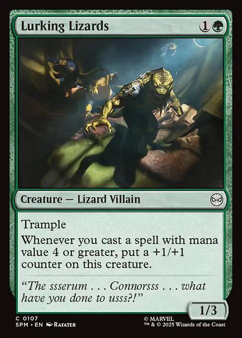 Lurking Lizards // Marvel's Spider-Man // SPM 107