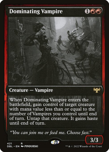 Dominating Vampire // Innistrad: Double Feature // DBL 421
