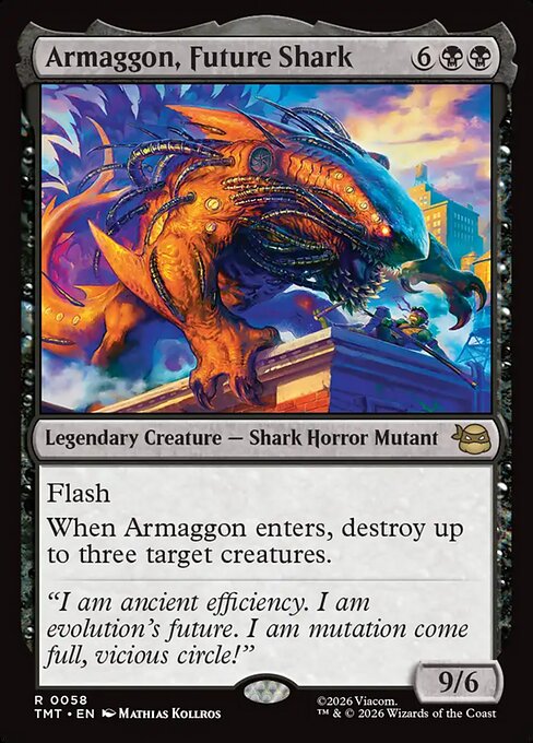 Armaggon, Future Shark // Teenage Mutant Ninja Turtles // TMT 58
