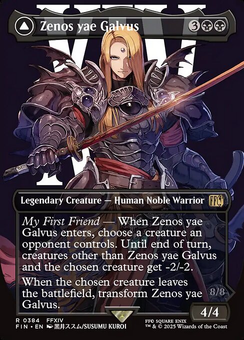 Zenos yae Galvus // Shinryu, Transcendent Rival // Final Fantasy // FIN 384